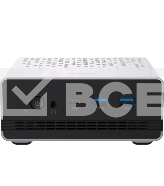 Компьютер Chuwi Ubox  AMD Ryzen 5 6600H(3.3Ghz)/16384Mb/512PCISSDGb/Int:AMD Radeon/BT/WiFi/war 1y/1.35kg/Iron Gray/Win11Home + DDR5 (SODIMM MAX 64GB)(RAM slot*2)/USB2.0*1/USB3.2G1*3/Type-C*1(DP,PD)/HDMI*1/DP*1/RJ45*2/WIFI6,BT5.