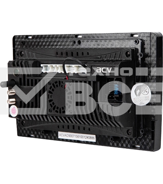 Автомагнитола ACV AD-9007 2DIN 4x50Вт v5.0 6000Mb DSP Android 11 9