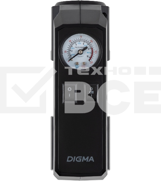 Автомобильный компрессор Digma QBK-150 шланг 0.6м