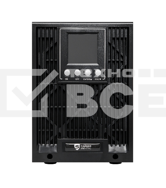 Источник бесперебойного питания Сайбер Электро ИБП ЭКСПЕРТ-II-2000 Онлайн, Напольное исполнение 2000ВА/1800Вт USB/RS-232/SNMPslot (2 EURO + 2 IEC С13) (12В/7А·ч. х 4)