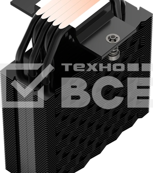 Устройство охлаждения (кулер) PcCooler RT500 Digital BK ARGb RT500-BKAWYL-GL черный 120мм алюминий+медь 2200rpm 32db 4-pin 240W