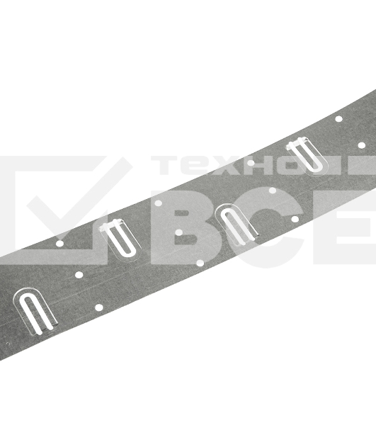 Лента электромонтажная перфорированная Rexant ЛЭ-65, 50 м