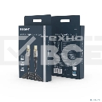 Кабель Rexant Type-C – Type-C, 5А, 100Вт, 1м, в черной нейлоновой оплетке со световой индикацией, фото3