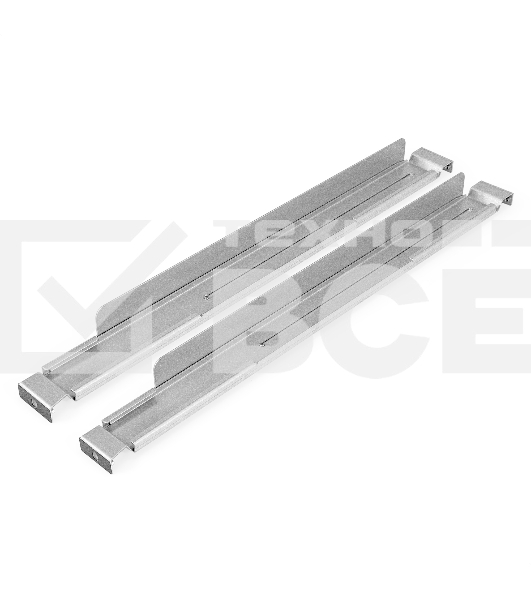 Направляющие универсальные регулируемые ExeGate RF-600-24' (набор креплений) (продольные, высота 43 мм, длина в сложенном/раздвинутом виде 600/925 мм, нагрузка до 45 кг)