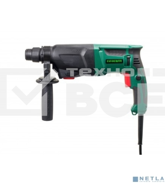 FAVOURITE RH 1200 Перфоратор [ RH 1200 ] { 1200Вт, 3реж, 3,2Дж, SDS+ 0-4600уд/мин, 0-1100об/мин }