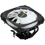 Кулер для процессора ExeGate Dark Magic EE400XL-PWM.RGb черный, 120 мм, алюминий, 2000 об/мин, 24 дБ, 4 pin, 125 Вт, 67 мм, фото6