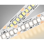 Светодиодная лента Ambrella light GS3301 2835 240Led/ 18W m/ 24V IP20 3000K/ 5000*10*1.2mm (2 конт.), фото10