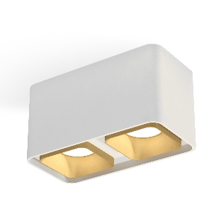 Светильник Ambrella Light XS7850004 SWH/SGD белый песок/золото песок MR16 GU5.3 (C7850, N7704)