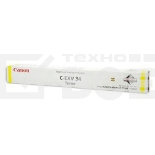 Картридж лазерный Canon C-EXV34Y жёлтый (16000 стр.) для Canon iR C9060/C9065/C9070