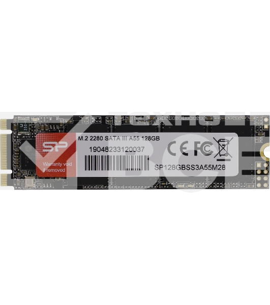 Накопитель SSD Silicon Power A55, 128GB, M.2 2280, SATA III, R/W 460/360