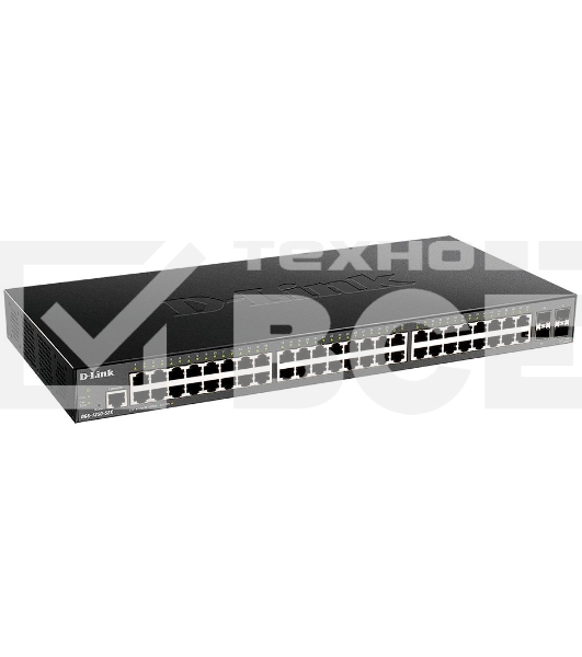 Коммутатор D-Link DGS-1250-52X/A1A 48G 4SFP+ управляемый