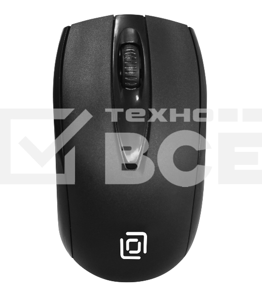 Мышь беспроводная Oklick 540MW черный, 1200 dpi, радиоканал, USB, кнопки - 3