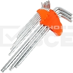 Набор ключей PATRIOT SKТ-9EL, TORX, экстра длинные, T10-T50, CRV, 9 шт, фото3