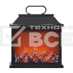 Светодиодный камин Neon-night 'Авангард' с эффектом живого огня 30х13х30 см, батарейки 3хС (не в комплекте) или от USB (в комплекте), фото 1