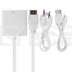 Переходник Rexant шт. HDMI - гн. VGA (провод) + 3. 5 mm Аудио с питанием, фото3