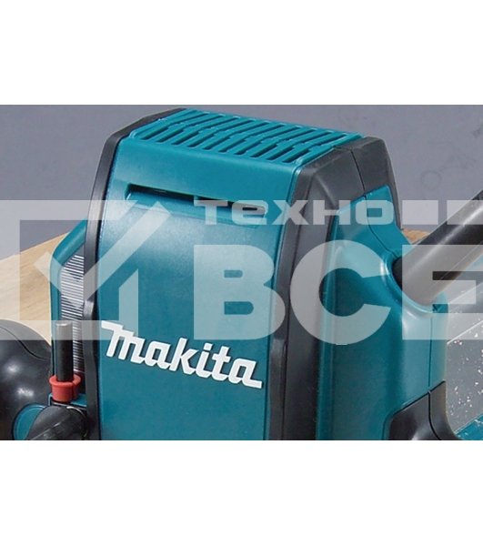 Фрезер Makita RP0900K 900Вт,27000об\м,ход-35мм,цанга-6\8мм,2.7кг,чем