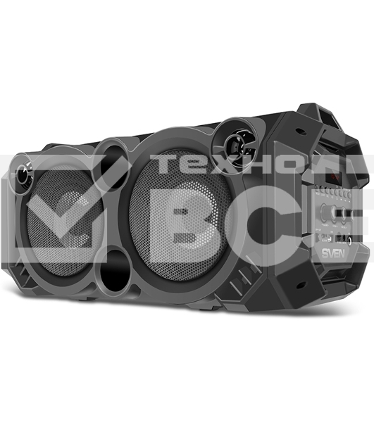 Колонка портативная Sven PS-550 черный 36W 2.0 BT/3.5Jack/USB 10м 2000mAh