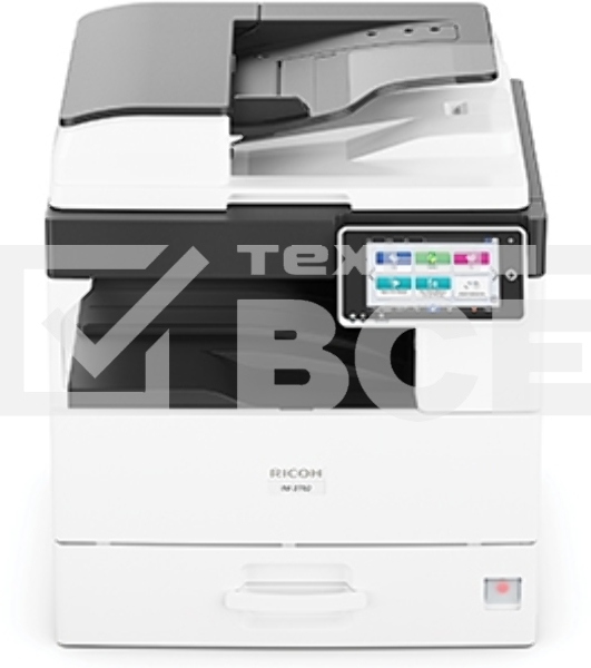 МФУ лазерный Ricoh IM 2702 (418146), A3, ч/б, печ. до 27 стр/мин., скан. до 50 стр/мин., 600x600dpi, USB, Wi-Fi, Ethernet