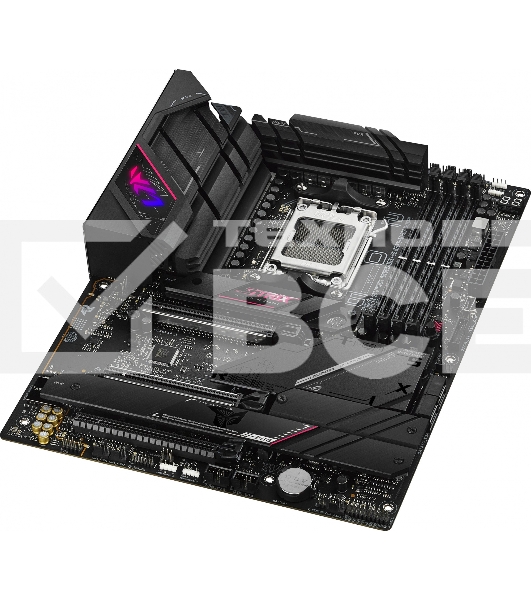 Материнская плата ASUS ROG STRIX B650E-E GAMING WIFI, AM5, AMD B650, 4xDDR5, 4xSATA, 4xM.2, 1xPCI-E 4.0 x4, 1xPCI-E 5.0 x8, 1xPCI-E 5.0 x16, 1xDP, 1xHDMI, 1x 2.5Gb LAN, 4xUSB-A 3.2 Gen 2, 6xUSB-A 3.2 Gen 2, 1xUSB-C 3.2 Gen 2, 1xUSB-C 3.2 Gen 2x2, 5x3.5 мм