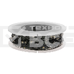Гирлянда Роса с контроллером 30м, 300LED, IP20, 230В, зеленый провод, теплое белое свечение , фото 1