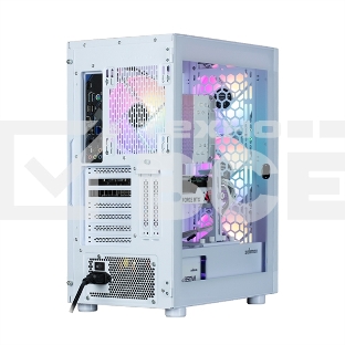 Компьютерный корпус ZALMAN i4 TG, ATX, WHITE, FRONT MESH, WINDOW, 4x3.5