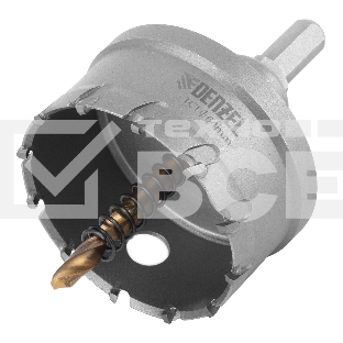 Коронка по металлу Denzel твердосплавная, 64 мм