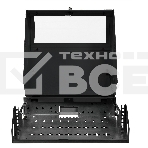 Шкаф коммутационный NTSS (NTSS-SOHO5U-BL) настенный 5U 520x140мм пер.дв.стекл несъемн.бок.пан. 80кг черный, фото3