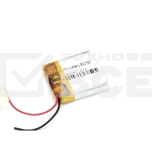 Аккумулятор Li-Pol (батарея) 5*20*20мм 2pin 3.7V/150mAh