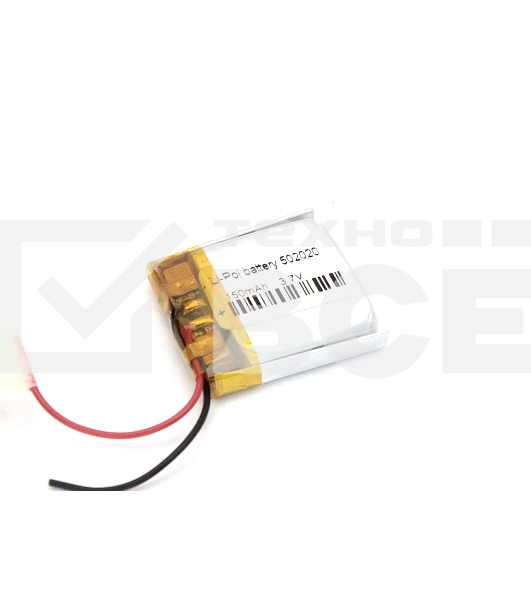 Аккумулятор Li-Pol (батарея) 5*20*20мм 2pin 3.7V/150mAh