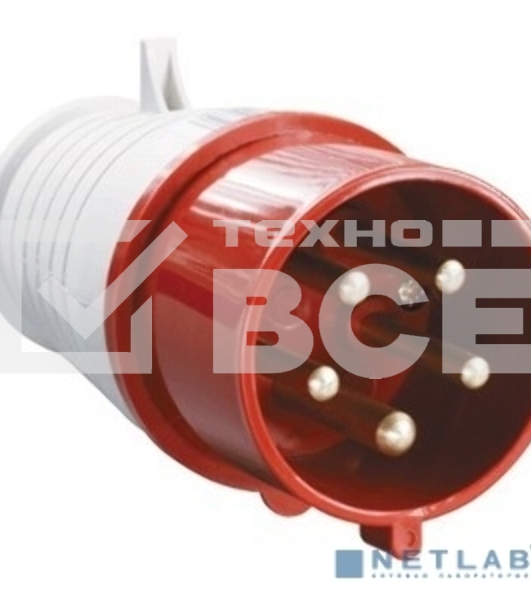 Вилка переносная ССИ-025 32А-6ч/200/346-240/415В 3Р + РЕ+ N IP44 MAGNUM IEK