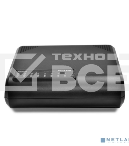 Коммутатор Netis ST3116P неуправляемый настольный 16x10/100