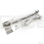 Осветительная панель Hyperline TL19-LED-10W-EU 19 дюймов, LED 10W, 110/220V, 19 дюймовое крепление+ магнитное крепление, 485х31х48мм, длина кабеля 2м, евровилка, фото2