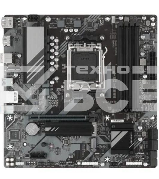 Материнская плата Gigabyte B650M D3HP, AM5, AMD B650, 4xDDR5, 4xSATA, 2xM.2, 1xPCI-E 4.0 x16, 1xPCI-E x1, 1xHDMI, 2xDP, 1x 2.5Gb LAN, 3xUSB-A 3.2 Gen 1, 2xUSB-A 2.0, 1xUSB-C 3.2 Gen 1, 3x3.5 мм, 7.1, Micro-ATX