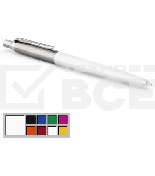 Ручка шариковая Parker Jotter Originals K60 (CW2096874) White CT M син. черн. блистер