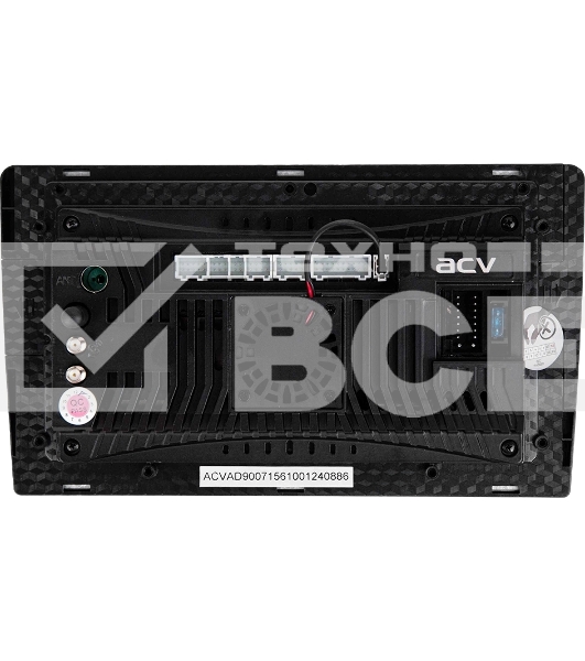 Автомагнитола ACV AD-9007 2DIN 4x50Вт v5.0 6000Mb DSP Android 11 9