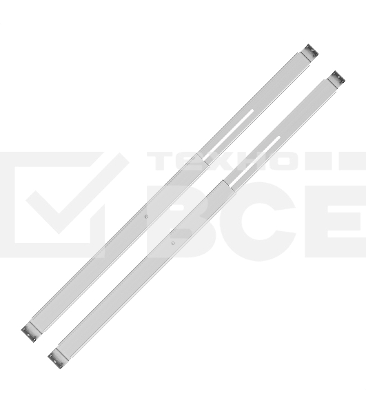 Направляющие универсальные регулируемые ExeGate RF-600-24' (набор креплений) (продольные, высота 43 мм, длина в сложенном/раздвинутом виде 600/925 мм, нагрузка до 45 кг)