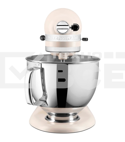 Настольный миксер с откидным блоком KitchenAid 5KSM125EMH Artisan 4.8 л, кремовый