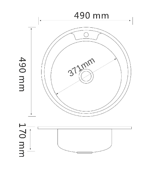 Кухонная мойка MG6-49