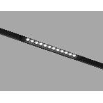 Трековый линейный светильник Ambrella light GL8075 BK черный IP20 9W 3000-6000K 220V 24° 220*25*41, фото 1