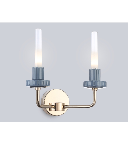 Светильник Ambrella light LH53130/2 GD/WH/GB золото/белый/серо-синий 4W 3000K 290*180*290