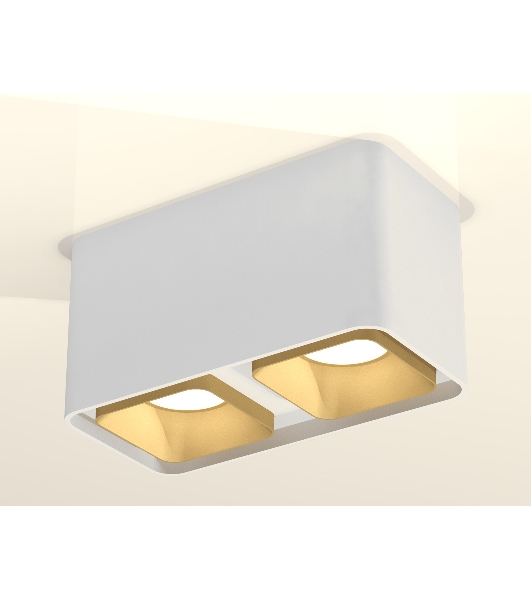 Светильник Ambrella Light XS7850004 SWH/SGD белый песок/золото песок MR16 GU5.3 (C7850, N7704)