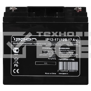 Батарея для ИБП Ippon IP12-17 12В 17Ач