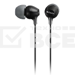 Гарнитура вкладыши Sony MDREX15APB.CE7 1.2м черный проводные (в ушной раковине), фото3