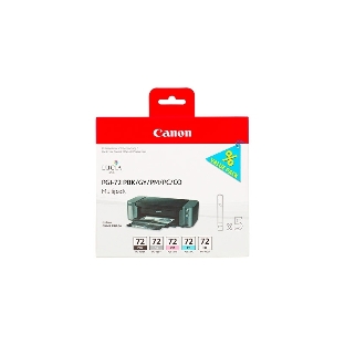 Картридж струйный Canon PGI-72 PBK/GY/PM/PC/CO Multi Pack (510 стр. 5 шт по 14 мл) для Canon PIXMA PRO-10, PRO-10S