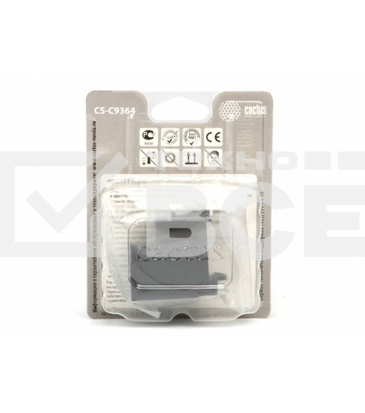 Картридж струйный Cactus CS-C9364 №129 черный (15 мл.) для HP PS 8053/8753/5943/2573/DJ 5900series