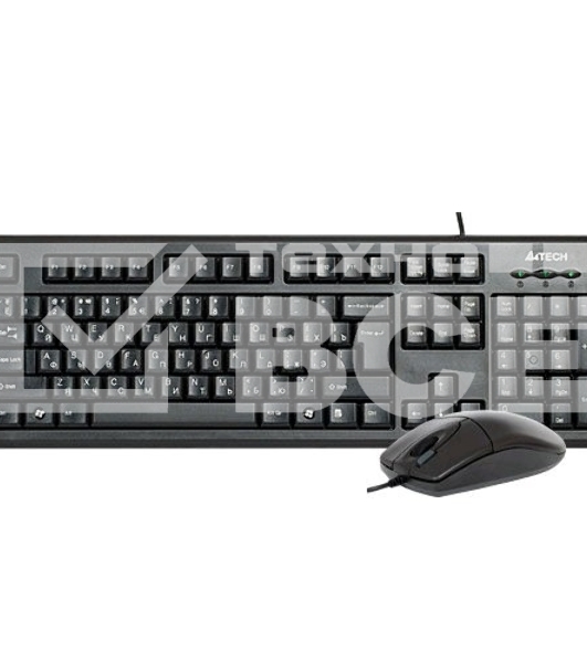 Клавиатура + мышь A4 Bloody KR-8520D / USB/ Wired / Black