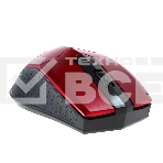 Мышь беспроводная Crown CMM-934W красный/черный, 1200 dpi, радиоканал, USB, кнопки - 4, фото5