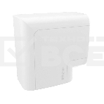 Угол плоский для кабель-канала 90х50 с разд. ДКС 09503, фото 1