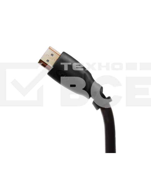 Кабель Greenconnect Premium 2.0m HDMI v2.0 HDR Ultra HD 4K60 Hz/5K30Hz, 3D, Ethernet 18.0 Гбит/с, OD8.0мм, 28/26 AWG, черный, GCR-50542