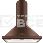 Вытяжка каминная Gefest ВО 1602 К17 коричневый, 60 см, 600 куб. м/ч, 81 дБ, фото2